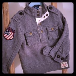 2T Polo by Ralph Lauren fleece sweatshirt sweater